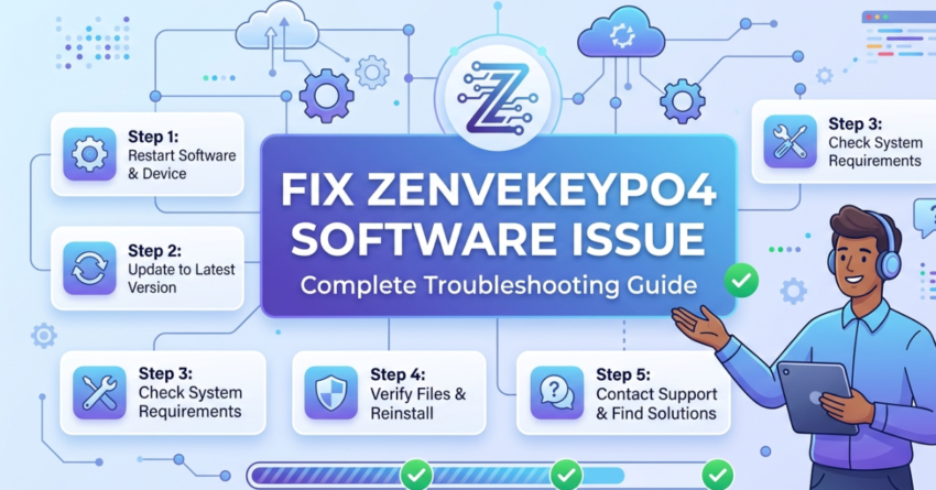 Fix Zenvekeypo4 Software Issue: Complete Troubleshooting Guide