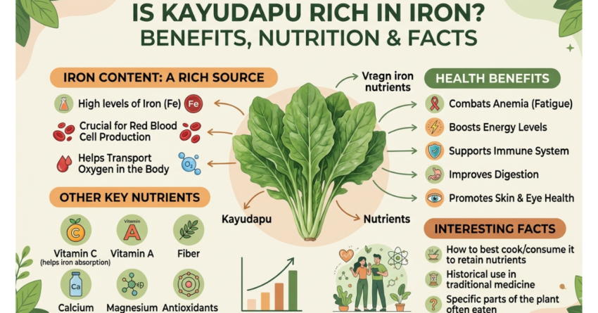 Is Kayudapu Rich in Iron? Benefits, Nutrition & Facts
